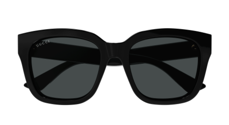 Gucci GG1338S 001 Black/Smoke Oversized Square Women's Sunglasses