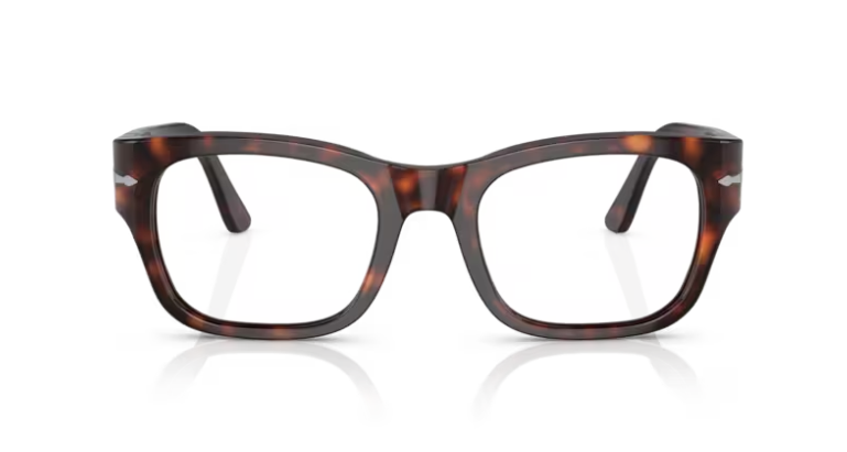 Persol 0PO3297V Greta 24 Havana Rectangular Men's 52mm Eyeglasses