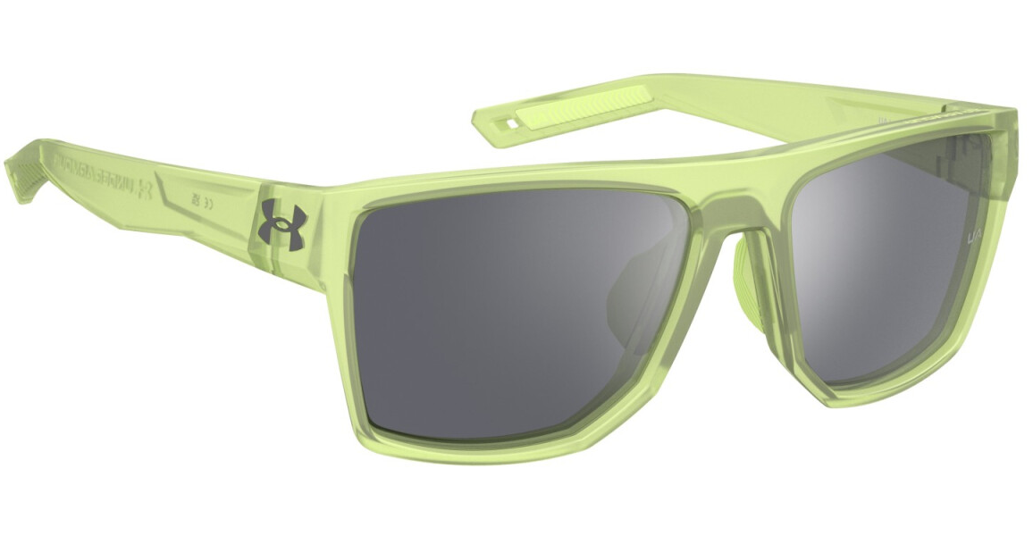 Under Armour UA Launch 2/G B59 Green Crystal/Silver Mirrored Men's Sunglasses