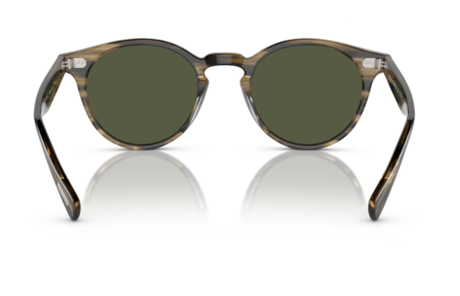 Oliver Peoples 0OV5459SU 179152 Olive/Green Round 48mm Men's Sunglasses