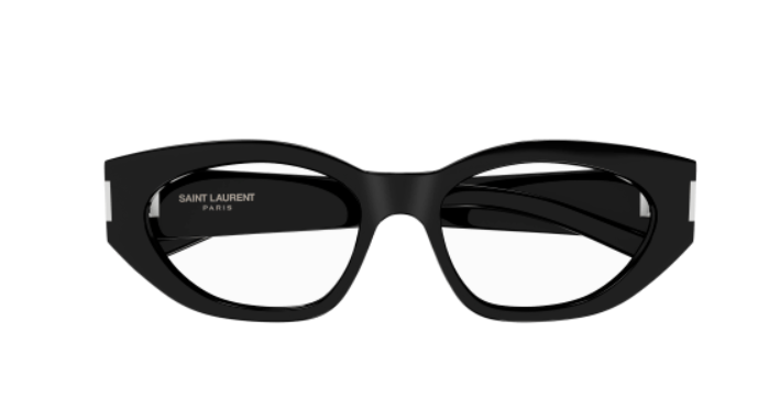 Saint Laurent SL 638 OPT 001 Black Oval  Women's Eyeglasses