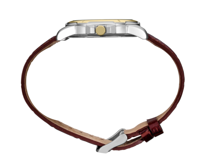 Seiko Essentials Quartz Charcoal Dial Brown Leather Strap Men's Watch SUR360