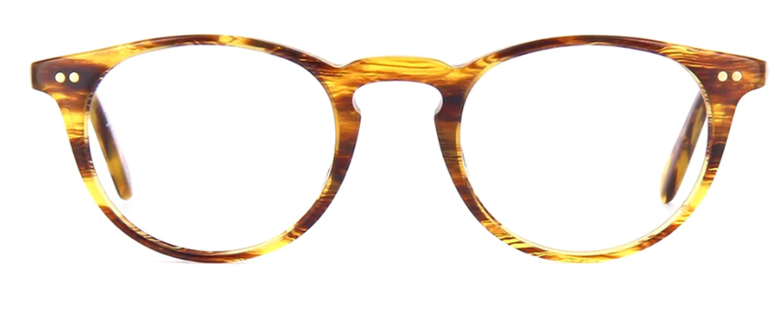 Oliver Peoples Riley R OV5004 1016 Mirage Tortoise Round Men's Eyeglasses