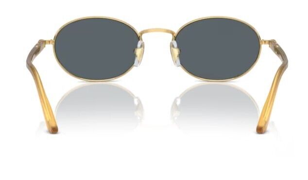 Persol 0PO1018S 1129R5 Gold/Blue Oval Shaped 55 mm Women's Sunglasses