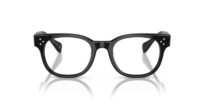 Oliver Peoples 0OV5545U Afton 1731 Black Soft Round Men's Eyeglasses