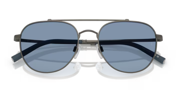 Oliver Peoples 0OV1346S R-10 533980 Pewter Marine Round Men's Sunglasses