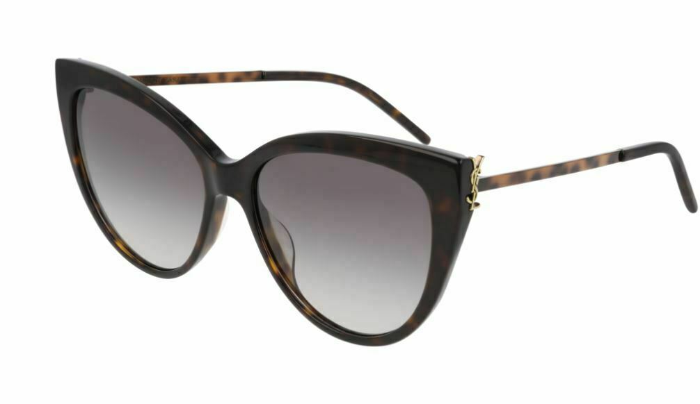 Saint Laurent SL M48S_A 004 Havana Sunglasses