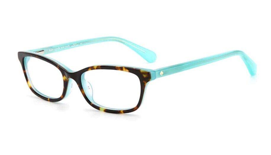 Kate Spade Abbeville 0086/00 Havana Cat-Eye Teen Girls Eyeglasses