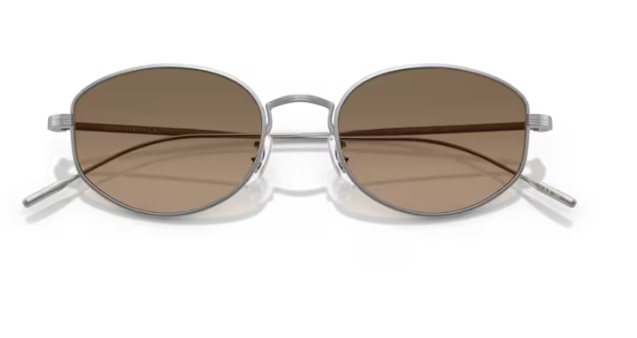 Oliver Peoples 0OV1347ST Estra 5036GN Silver Sandstone gradient Men's Sunglasses
