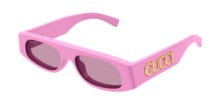 Gucci GG1771S 008 Pink/Pink Rectangular Women's Sunglasses