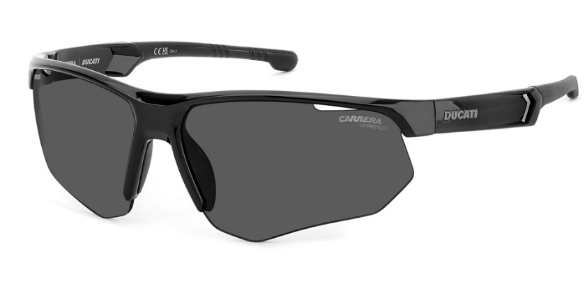 Carrera Ducati Carduc 044/S 807 Black/Grey Rectangle Men's Sunglasses