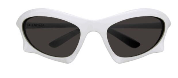 Balenciaga BB0229S-004 White/Grey Men's Sunglasses