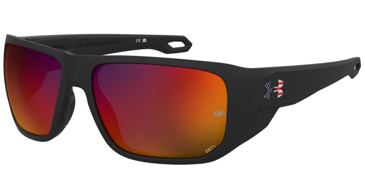 Under Armour UA ATTACK MD SDK B3 Black Multicolor/Infrared Men's Sunglasses