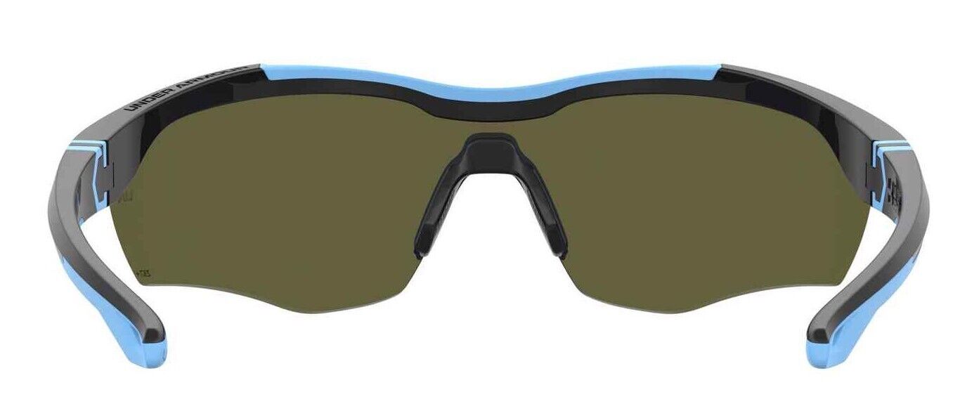 Under Armour  UA-Yard-Pro 0D51-W1 Black/Blue Men's Sunglasses