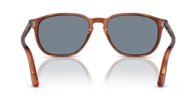 Persol 0PO3019S 96/56 Terra di siena/Blue Square Shaped 55mm Men's Sunglasses