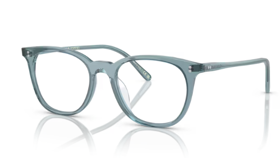 Oliver Peoples 0OV5538U Josianne 1617 Washed Teal Soft Round Men's Eyeglasses