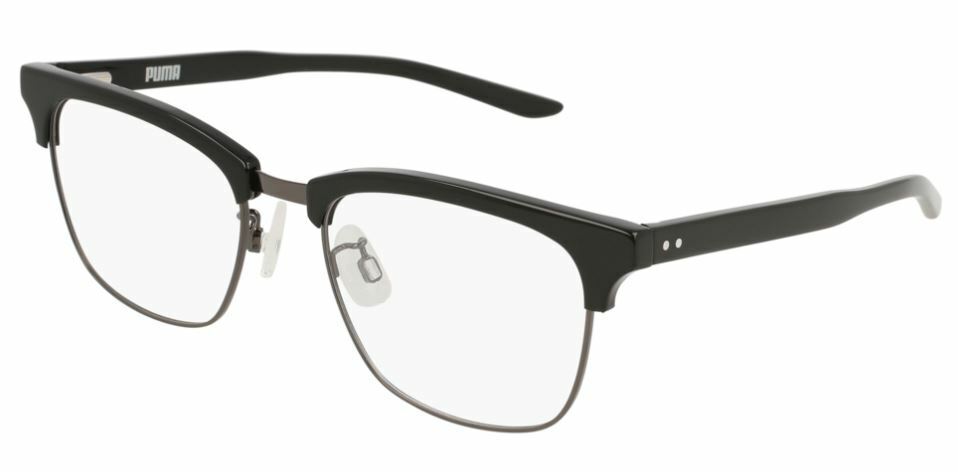 Puma PU0172O 001 Black Ruthenium Men's Eyeglasses.