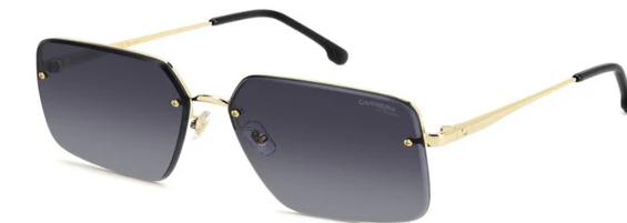 Carrera  3044/S RHL A8 Gold/Black/Brown Shaded Blue Mirrored Women's Sunglasses