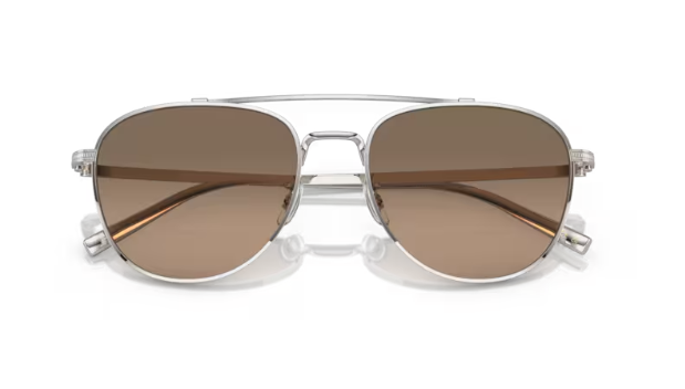 Oliver Peoples 0OV1335ST Rivetti 5036GN Silver/Sandstone Men's Sunglasses