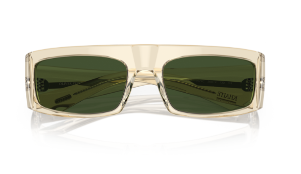 Oliver Peoples 0OV5549SU 1979c 109471 Buff/Vibrant Green Women's Sunglasses