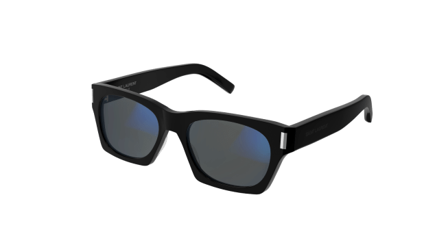 Saint Laurent SL 402 013 Black/Grey Squared Men's Sunglasses