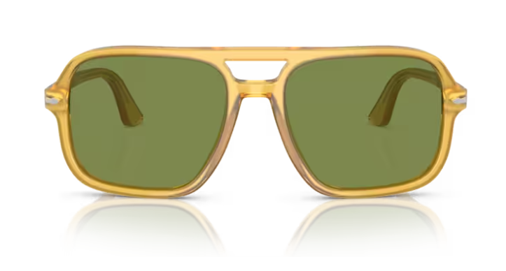 Persol 0PO3328S 204/4E Miele/Green 58mm Men's Sunglasses