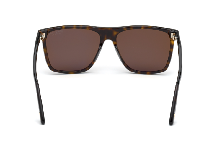 Tom Ford Fletcher FT0832 52H Dark Havana/Brown Polarized Square Men's Sunglasses