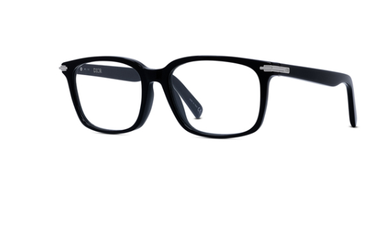 Christian Dior BlackSuito SI 1000 Black Square Men's Eyeglasses