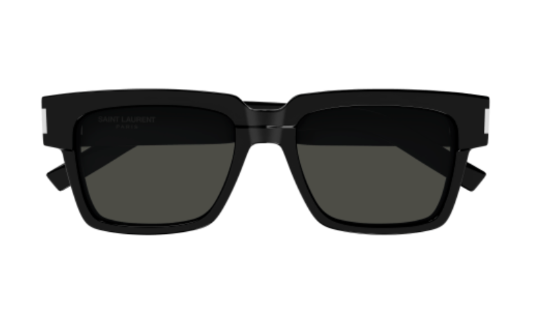 Saint Laurent SL 732 VADIM 002 Black/Havana/Grey Square Men's Sunglasses