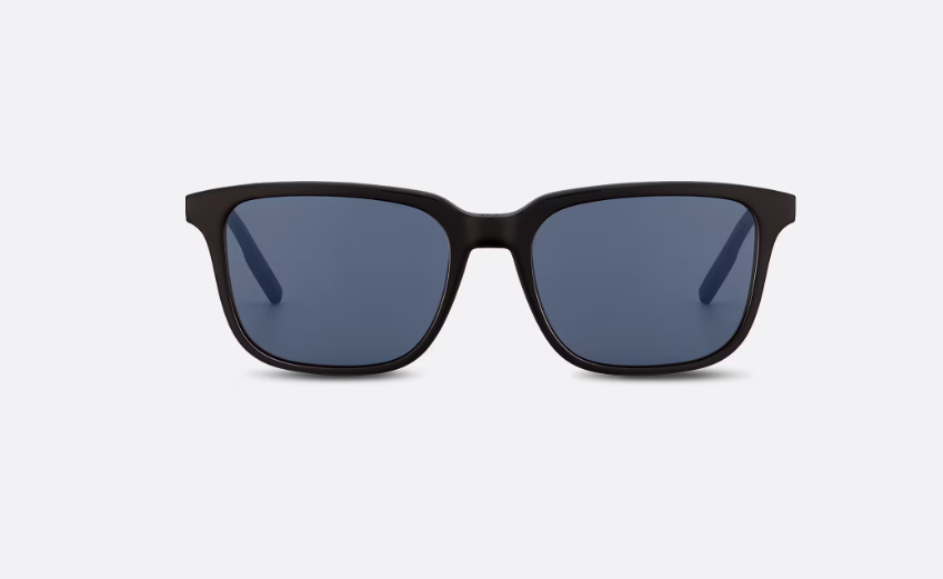 Christian Dior DIOR TAG SU 10B0  Black/Blue SquareMen's Sunglasses