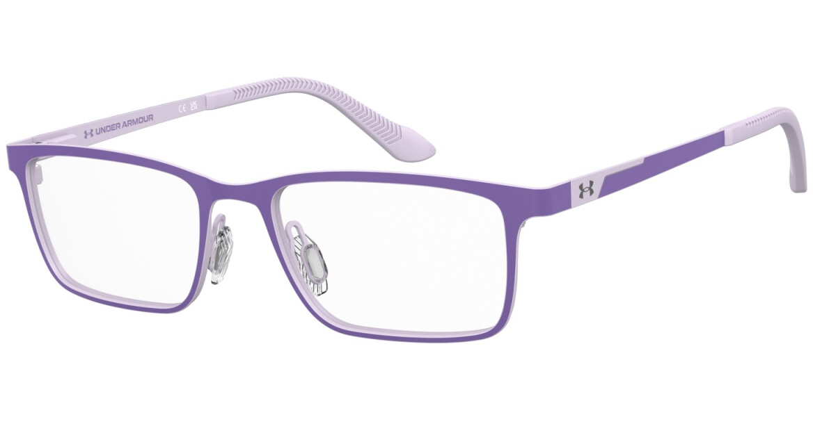 Under Armour UA 9015 6WY Violet multicolor Rectangular Junior Boy's Eyeglasses