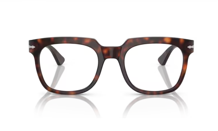 Persol 0PO3325V 24 Havana Rectangular Men's 50mm Eyeglasses