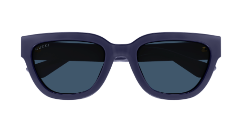 Gucci GG1578S 004 Violet/Blue Cat Eye Women's Sunglasses