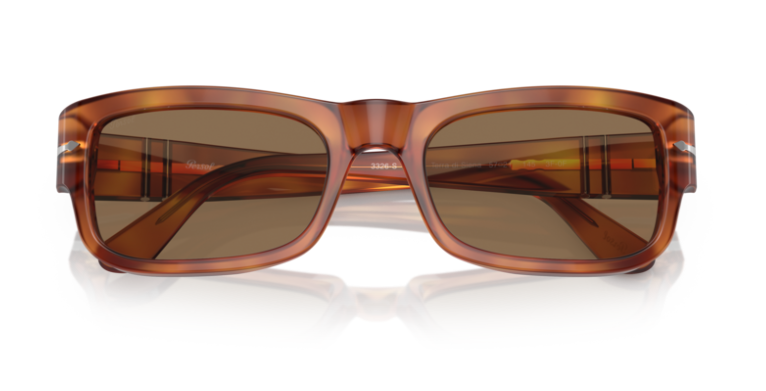 Persol 0PO3326S 96/GI Terra di siena/Transitions 8 Brown 57mm Men's Sunglasses