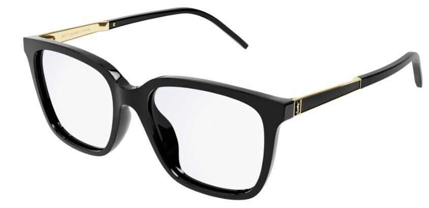 Saint Laurent SL M102 002 Black/Black Square Full-Rim Women's Eyeglasses