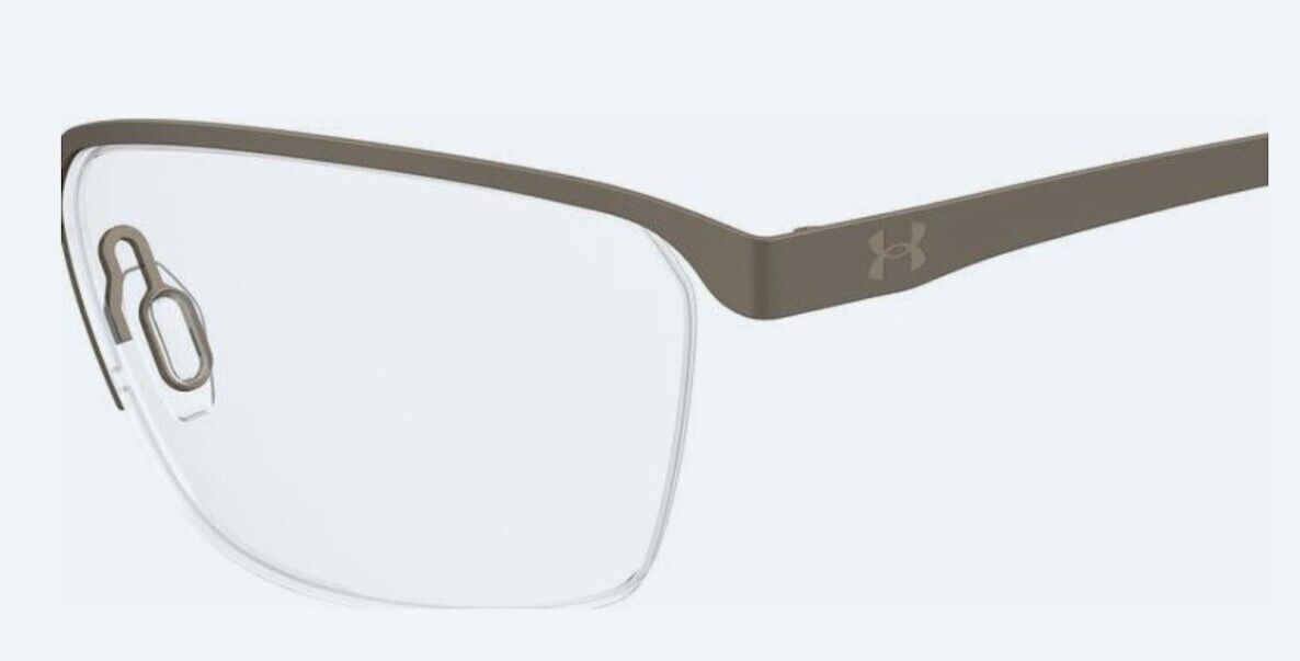 Under Armour  UA-5051/G 0S05-00 Grey Brown Rectangular Men's Eyeglasses