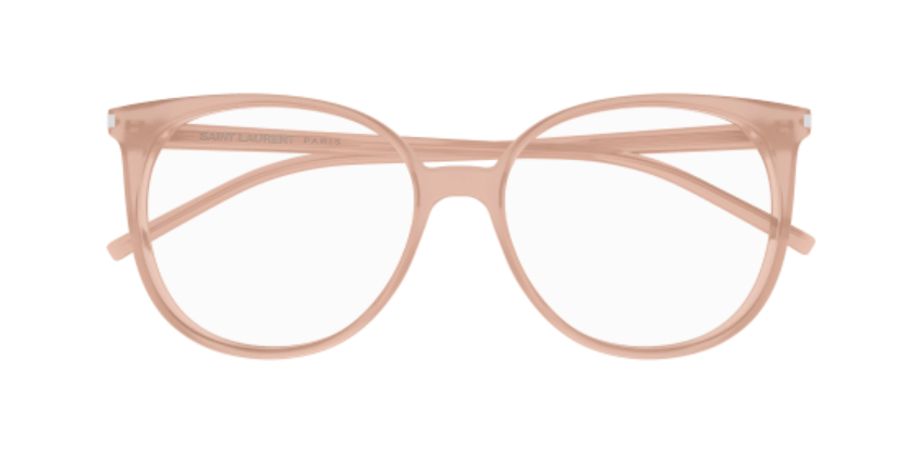 Saint Laurent SL 39 009 Orange Oval  Women's Eyeglasses