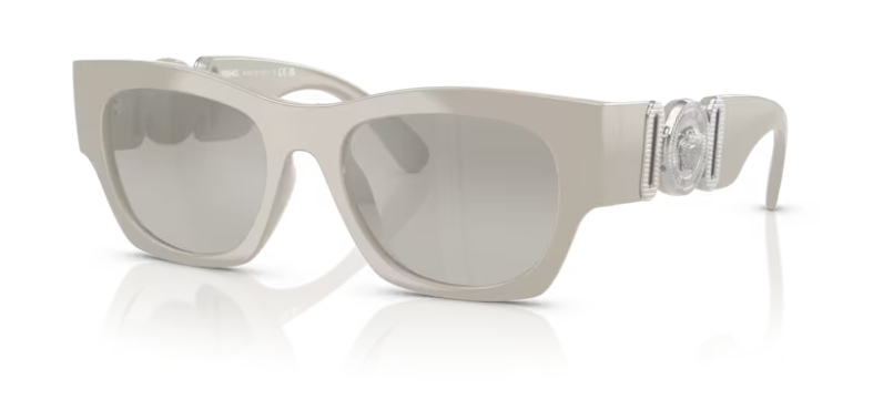 Versace 0VE4479U 55016V Grey/Grey Mirror Gradient Silver Men's Sunglasses