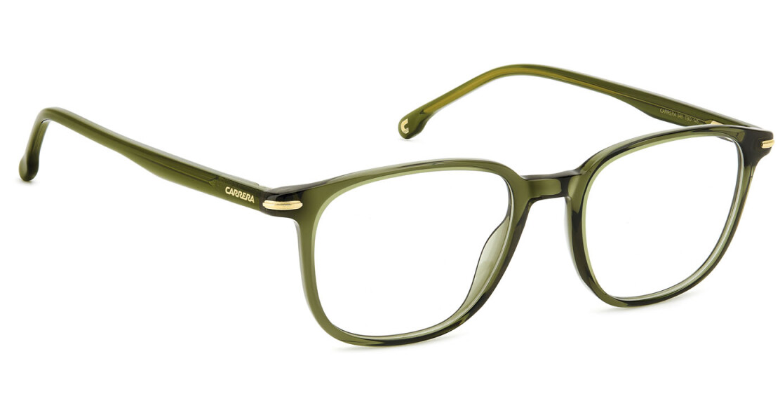 Carrera 348 TMO Military green Rectangular Men's Eyeglasses