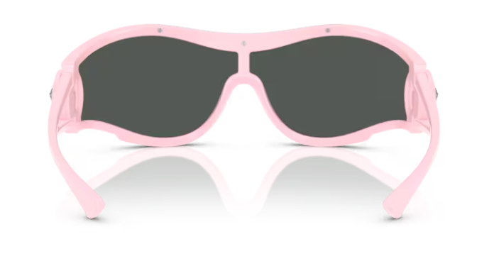 Versace 0VE4475 548587 Pink/Dark Grey Mask Men's Sunglasses