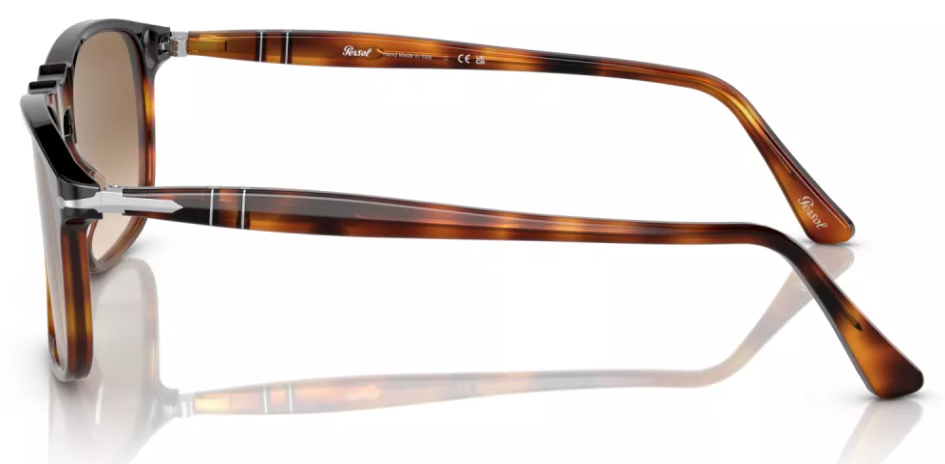 Persol 0PO3059S 116051 Tortoise-Brown/Brown-Gradient Men's Sunglasses