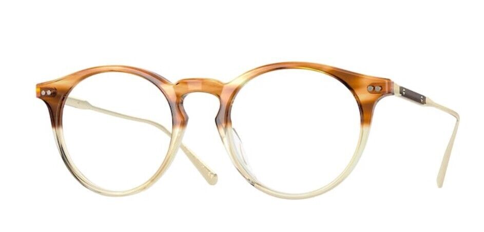 Oliver Peoples 0OV5483M Eduardo 167471 Honey VSB/Green Eyeglasses with Clip-on