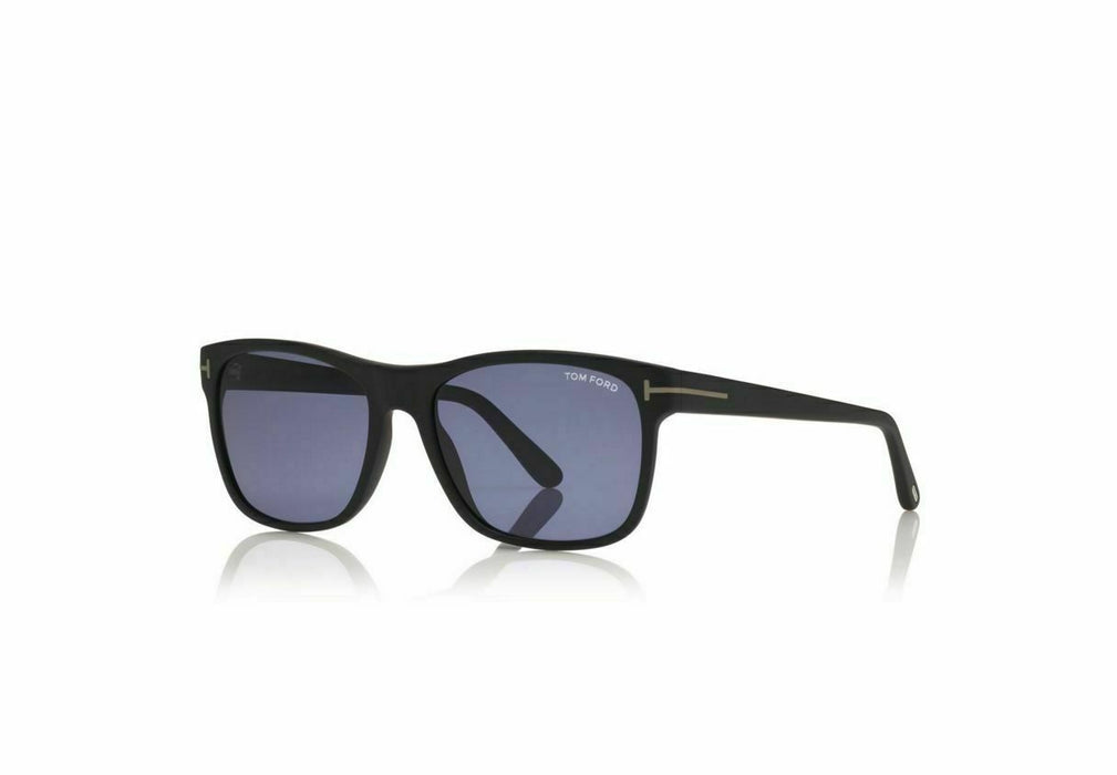 Tom Ford FT0698 02V  Giulio Matte Black Blue 59 mm Men's Sunglasses