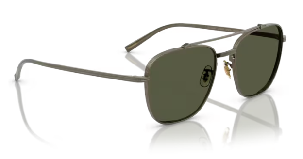 Oliver Peoples 0OV1349ST Avison 528452 Antique Gold G-15 Square Men's Sunglasses