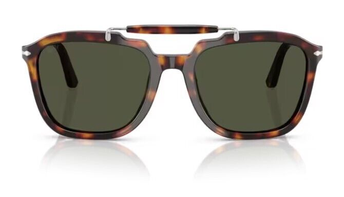 Persol 0PO0203S 24/31  Havana/ Green 55mm Men's Sunglasses