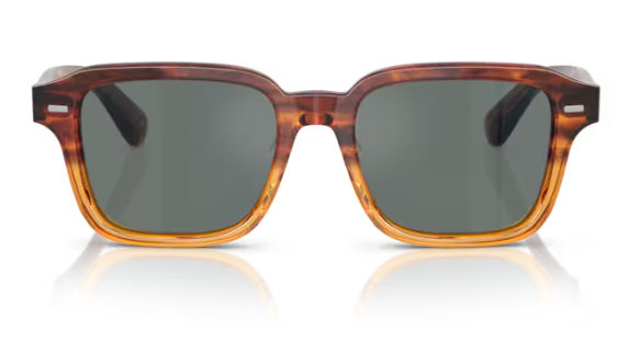 Oliver Peoples 0OV5562SU Errisson Sun 1754W5 Dark Amber Blue Men's Sunglasses