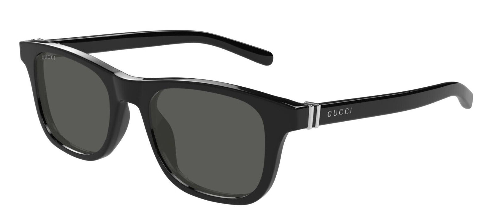 Gucci GG1671S 005 Black/Grey Soft Square Men's Sungalsses