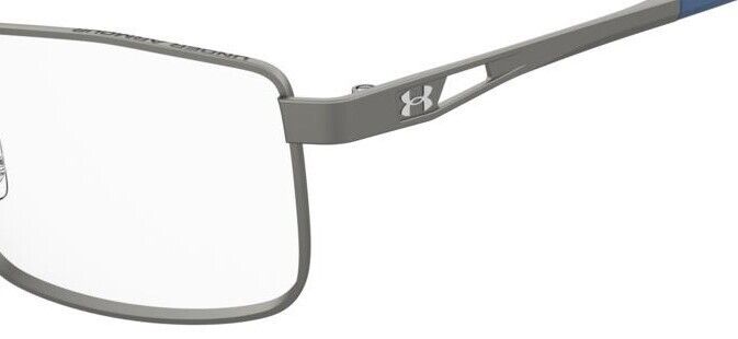 Under Armour UA 5077/G V6D Matte Ruthenium Rectangular Men's Eyeglasses