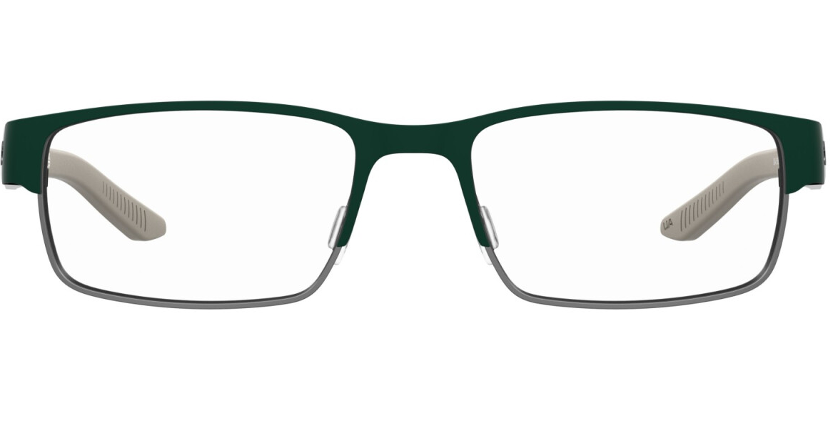 Under Armour UA 5081/G DLD Matte Green Rectangular Men's Eyeglasses