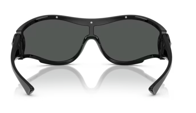 Versace 0VE4475 GB1 87 Black/Dark Grey Mask Men's Sunglasses